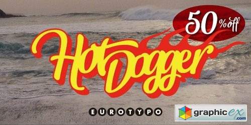 Hotdogger Font Family - 4 Fonts
