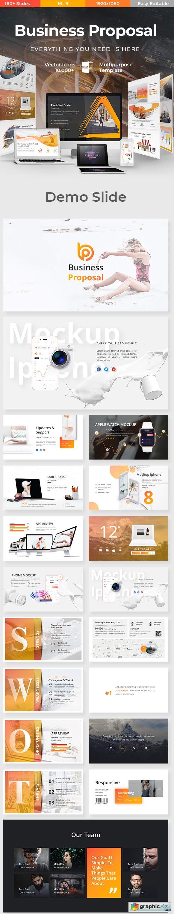 Business Proposal Powerpoint Template 22604356