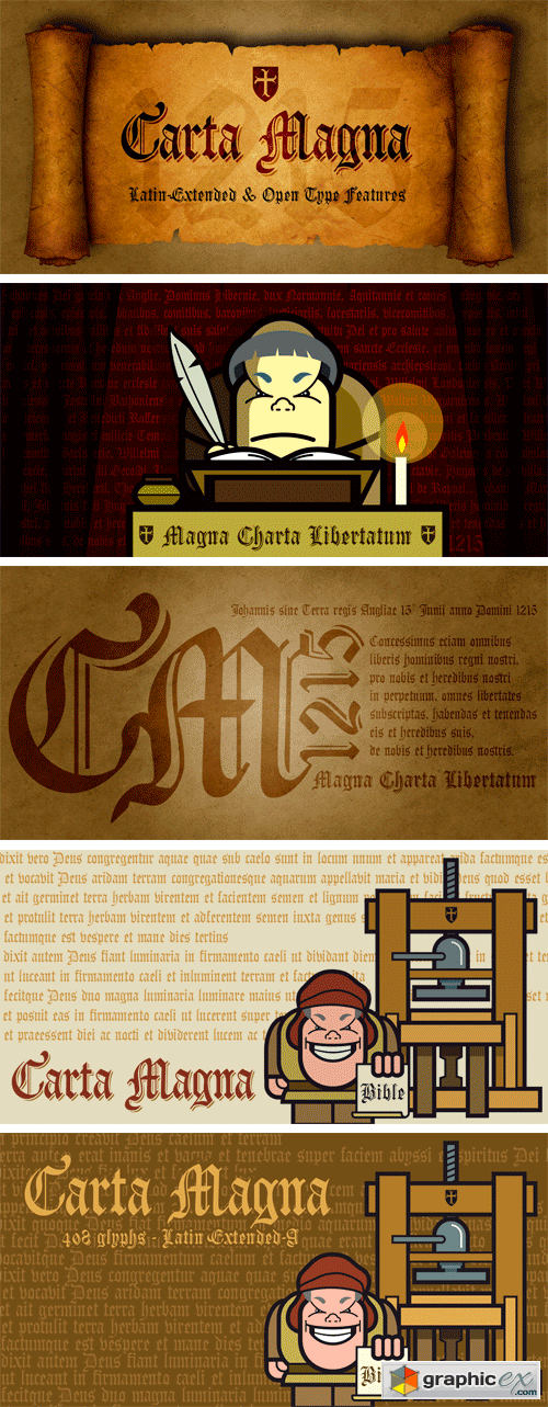 Carta Magna Font Family
