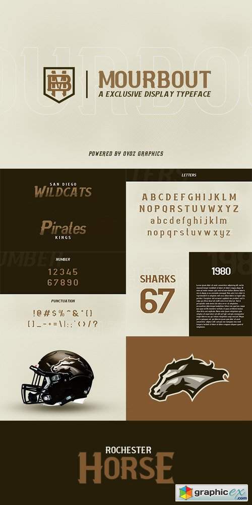 Mourbout - NFC Font Family