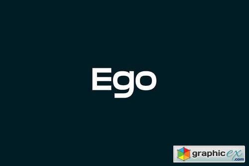 EGO - Unique Display Typeface