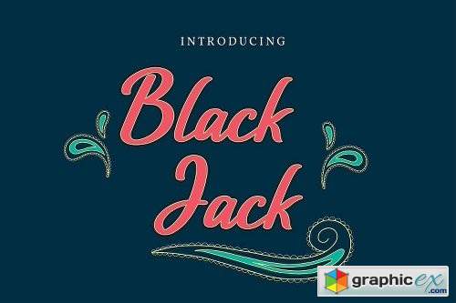 Black Jack Font Duo
