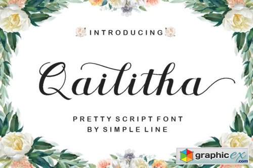Qailitha Script Font
