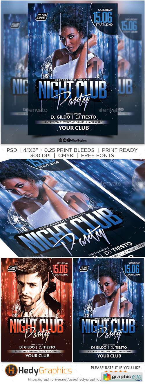 Night Club Flyer 22646869