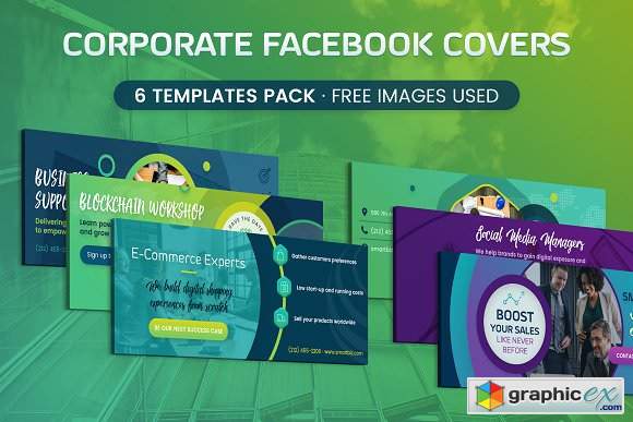 Corporate Facebook Cover 3012418