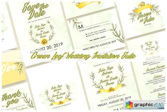 Greenleaf - Wedding Invitation Ac 71