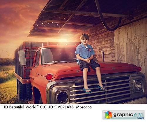 Jessica Drossin Beautiful World: Clouds + Overlays