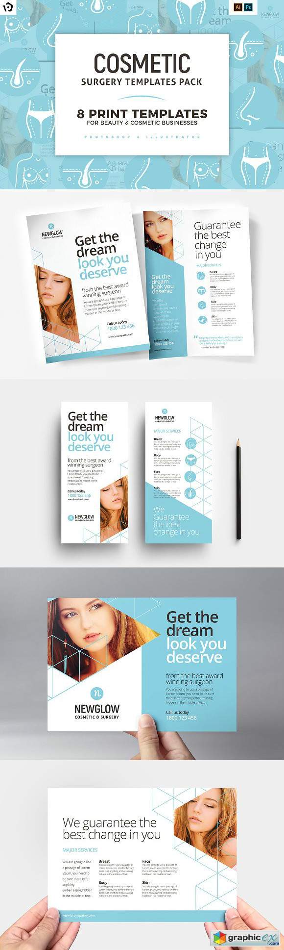 Cosmetic Surgery Templates Pack