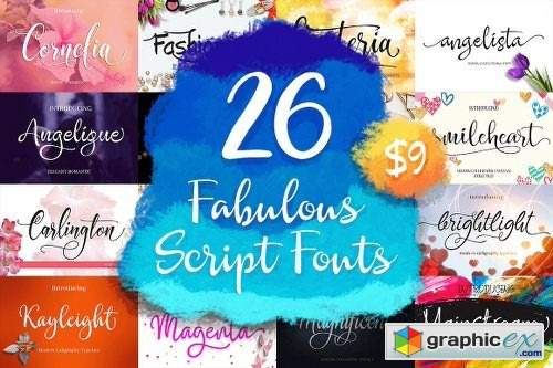 26 Fabulous Scripts Fonts