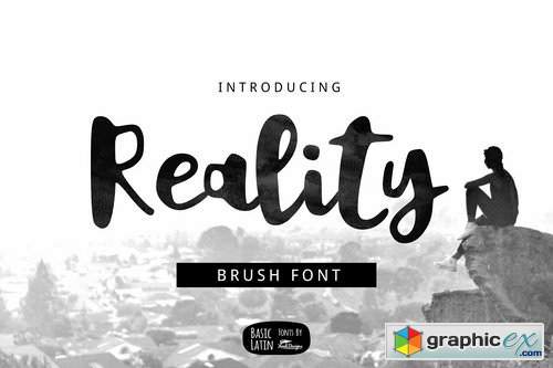 Reality Brush Font 3081158