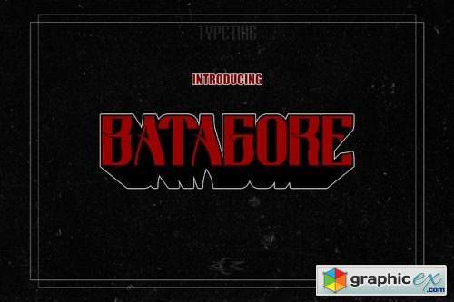 Batagore Font