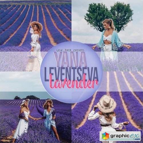 Yana Leventseva - Lavander Mobile & Lightroom Presets