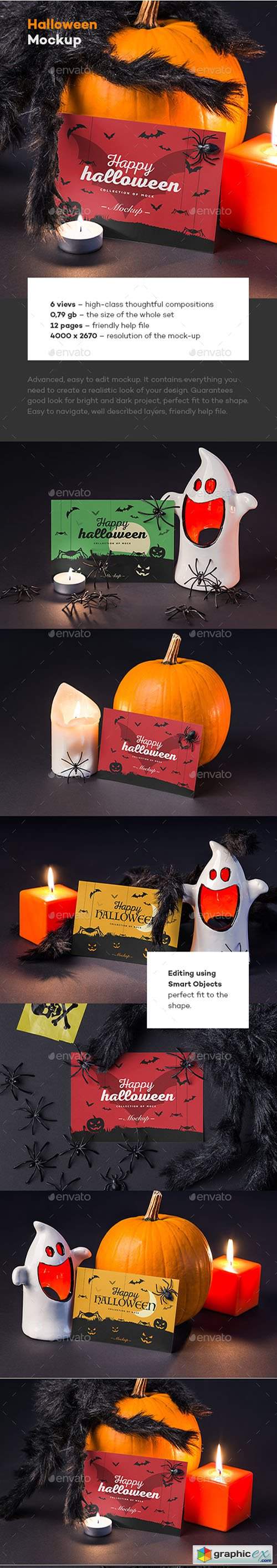 Halloween Card Mock-up