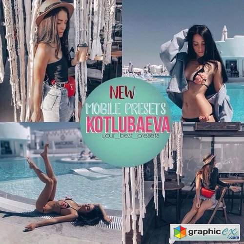 Kotlubaeva - New Lightroom & Mobile Presets