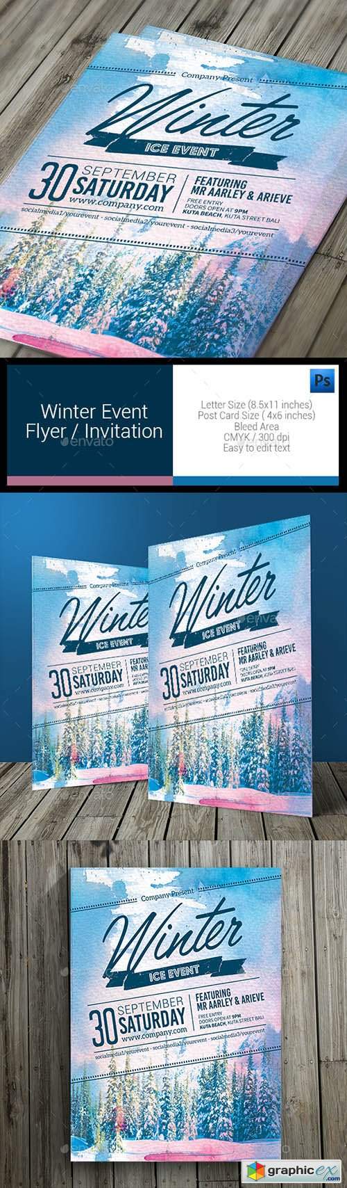 Winter Event Flyer 11085748