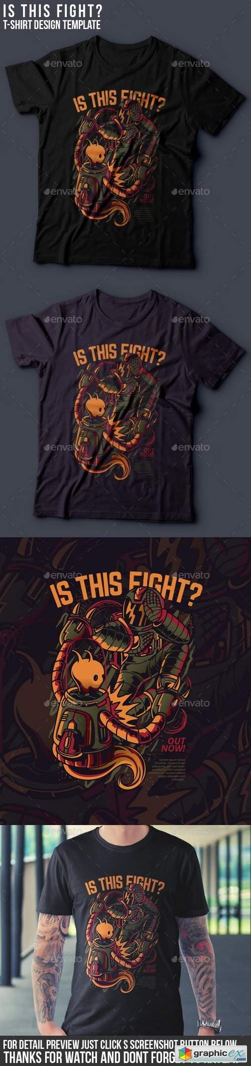 Is This Fight? T-Shirt Design