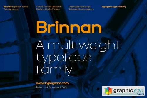 Brinnan Font Family