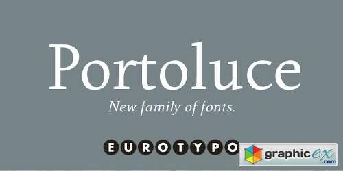 Portoluce Font Family - 6 Fonts