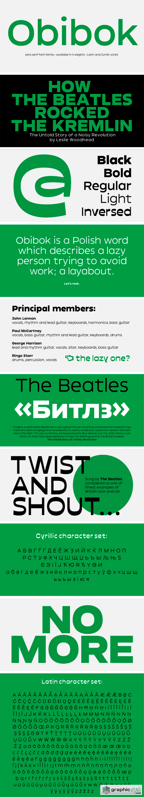 Obibok Typeface