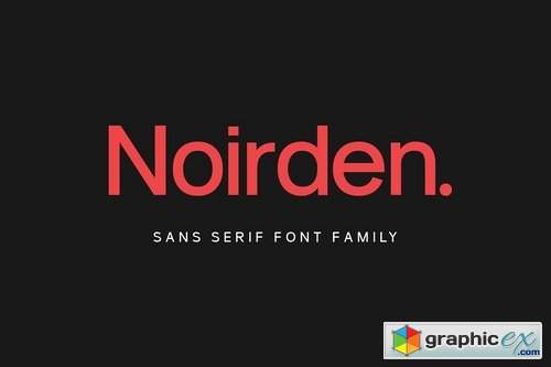 Noirden Sans Font
