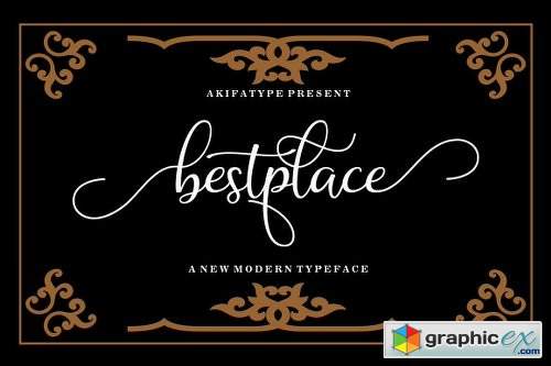 Bestplace Script Font