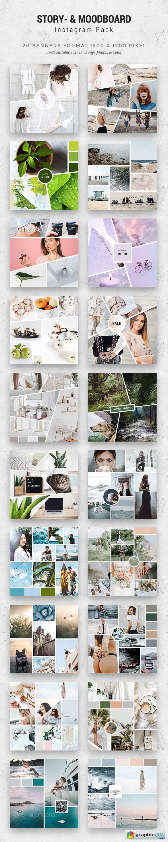 Story-Moodboards for Instagram