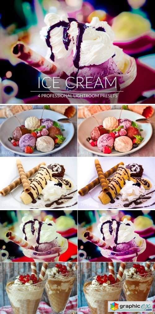 CF - Ice Cream Lr Presets