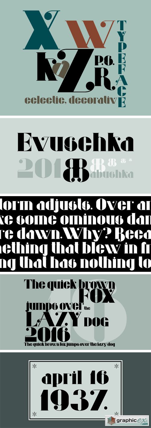 Evuschka Font