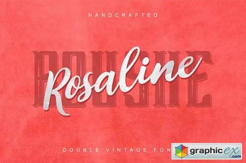 Rosalina Boushe - combined double fonts