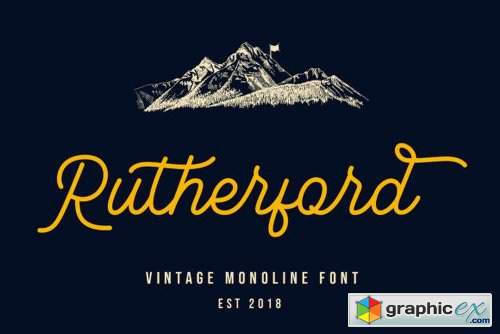 Rutherford Font