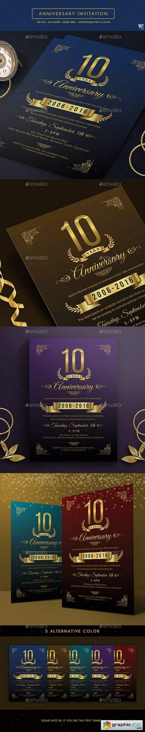 Anniversary Invitation 17546141