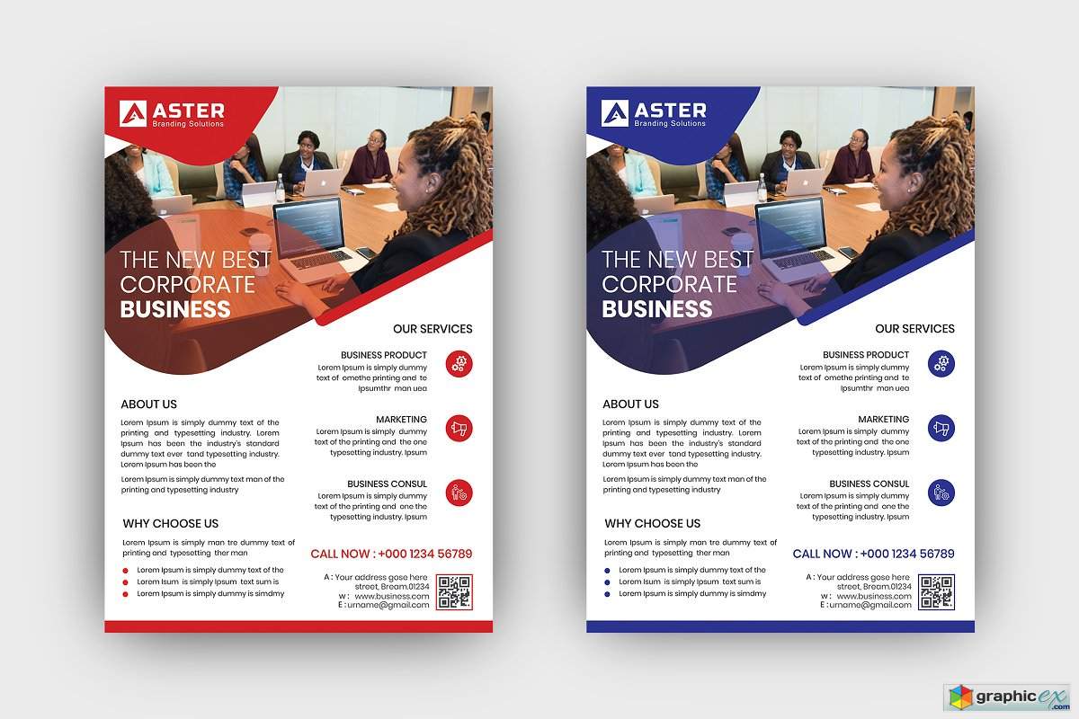 Corporate Business Flyer 2843450