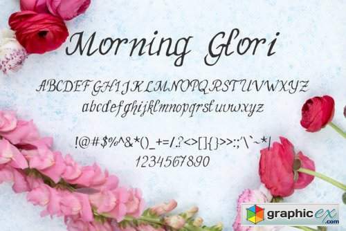 Morning Glori Font