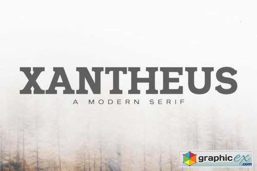 Xantheus Font Family - 2 Fonts