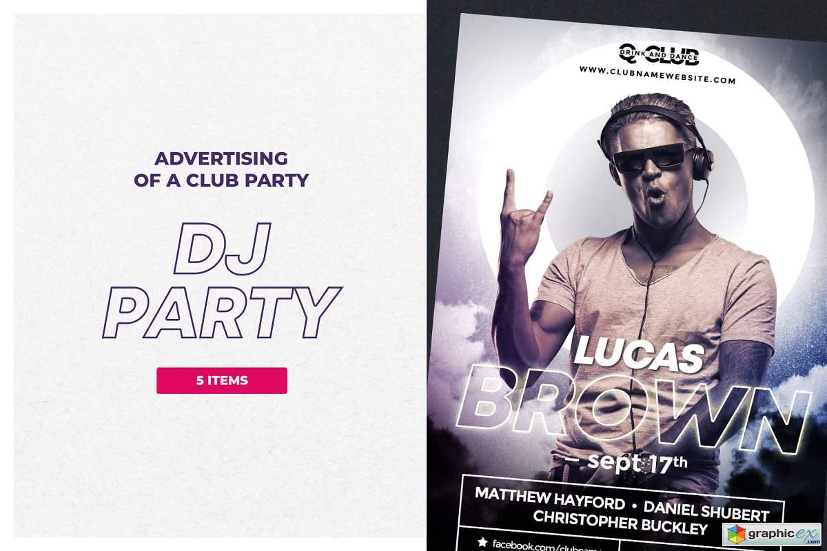 DJ Party Flyer 2880650