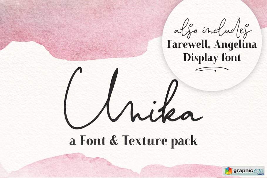Unika font and texture pack