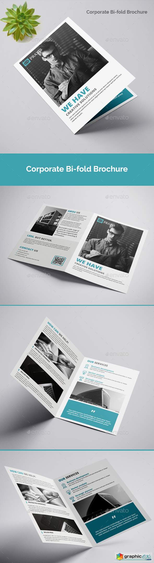 Corporate Bi-fold Brochure 22689054