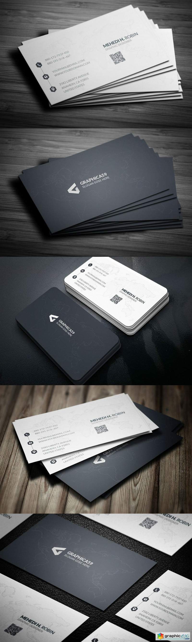 Simple Business Card Design vol-01