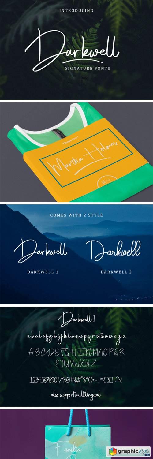 Darkwell Font Family