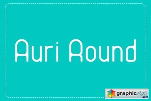 Auri Round Font
