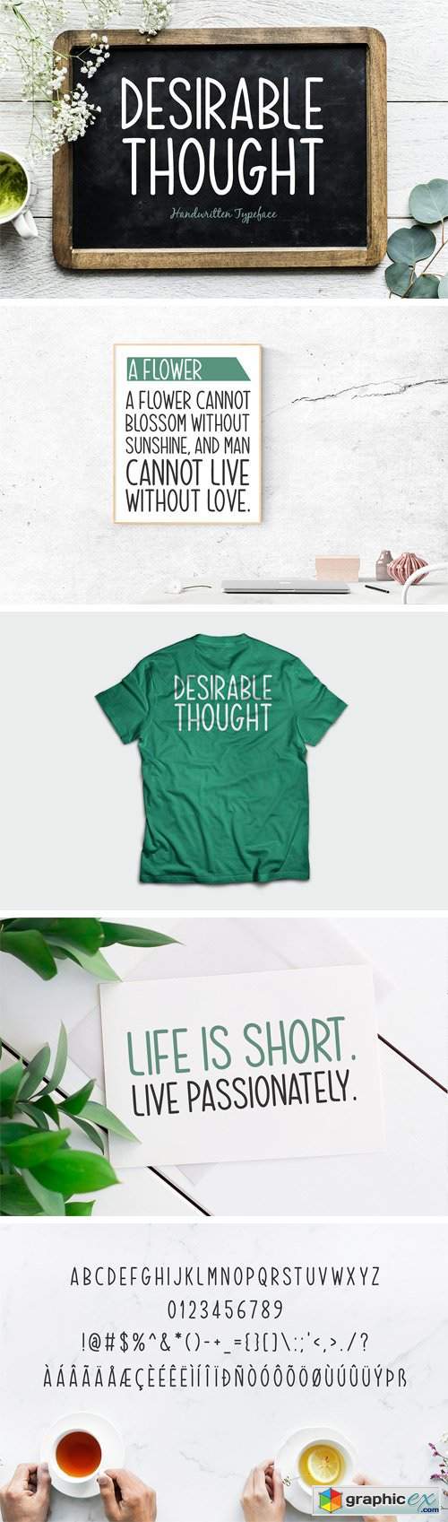 Desirable Thought Typeface
