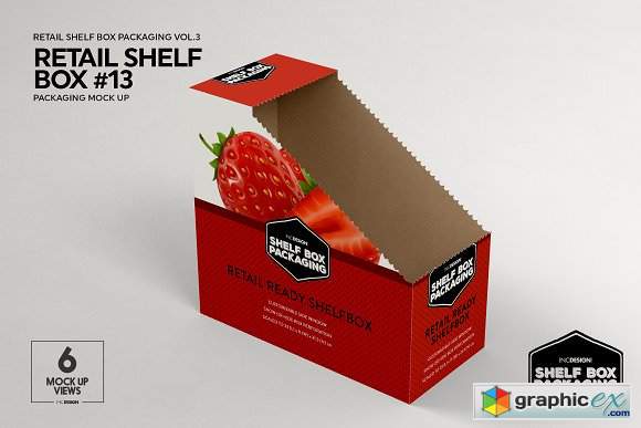 Retail Shelf Box Packaging MockUps3