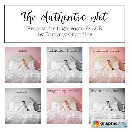 The Authentic Set by Brittany Chandler Presets (LR & ACR)