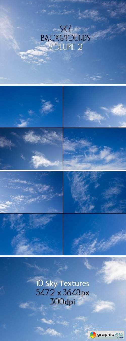 Sky Backgrounds Vol. 2