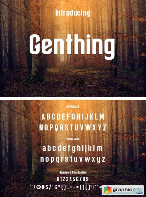 Genthing Font