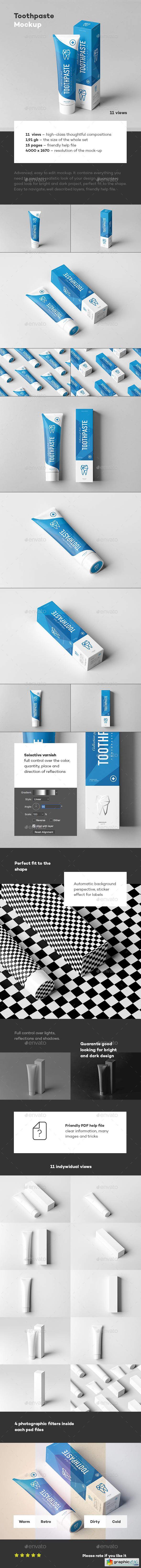 Toothpaste Mock-up