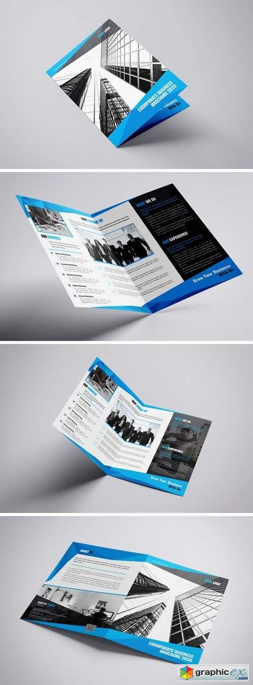 Byfold - A4 Company Bifold Brochure Template