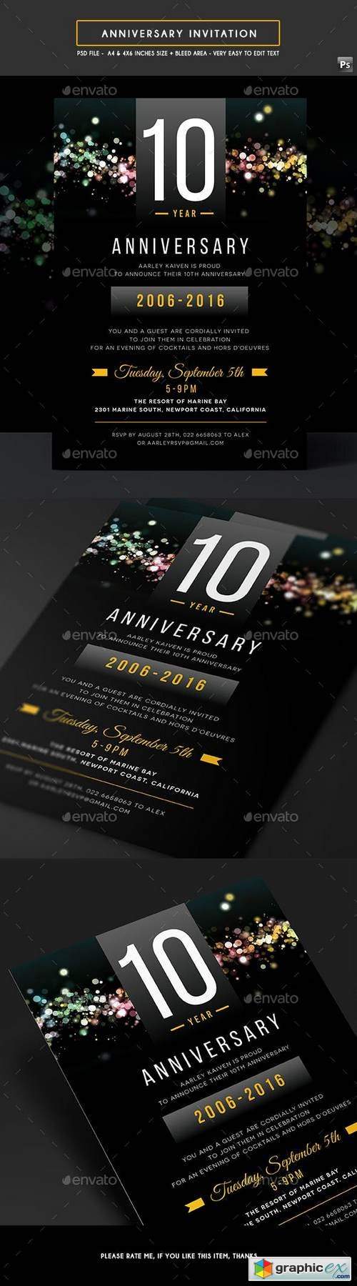 Anniversary Invitation 19134540