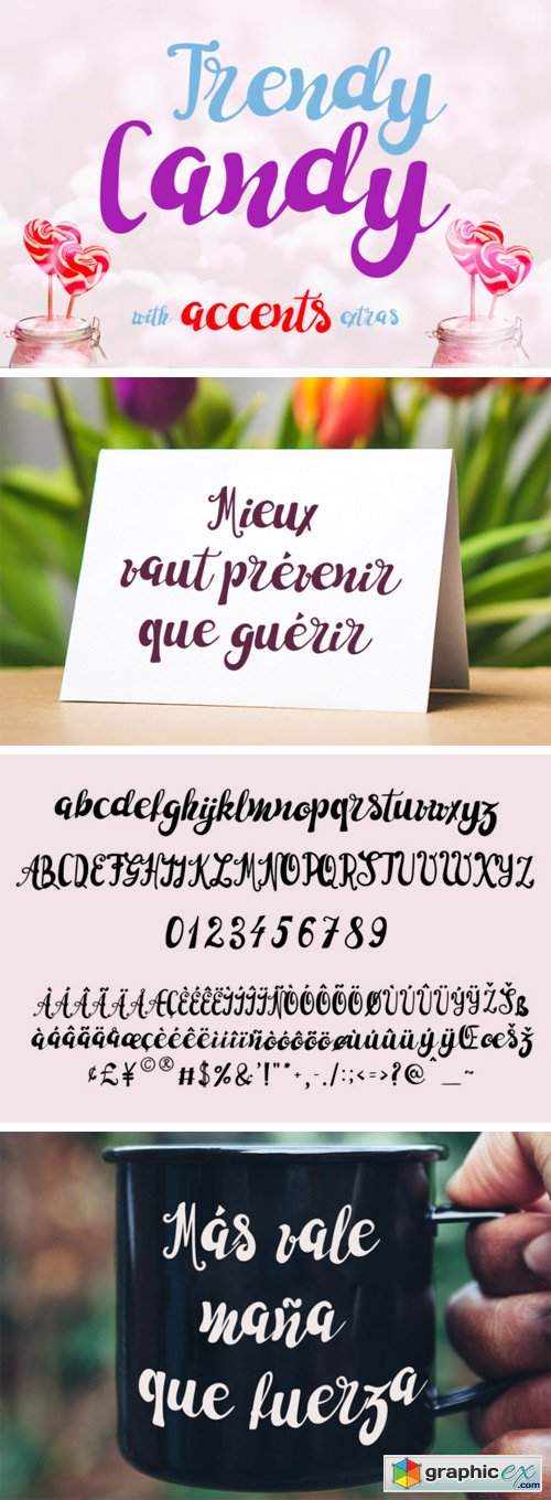 Trendy Candy Font