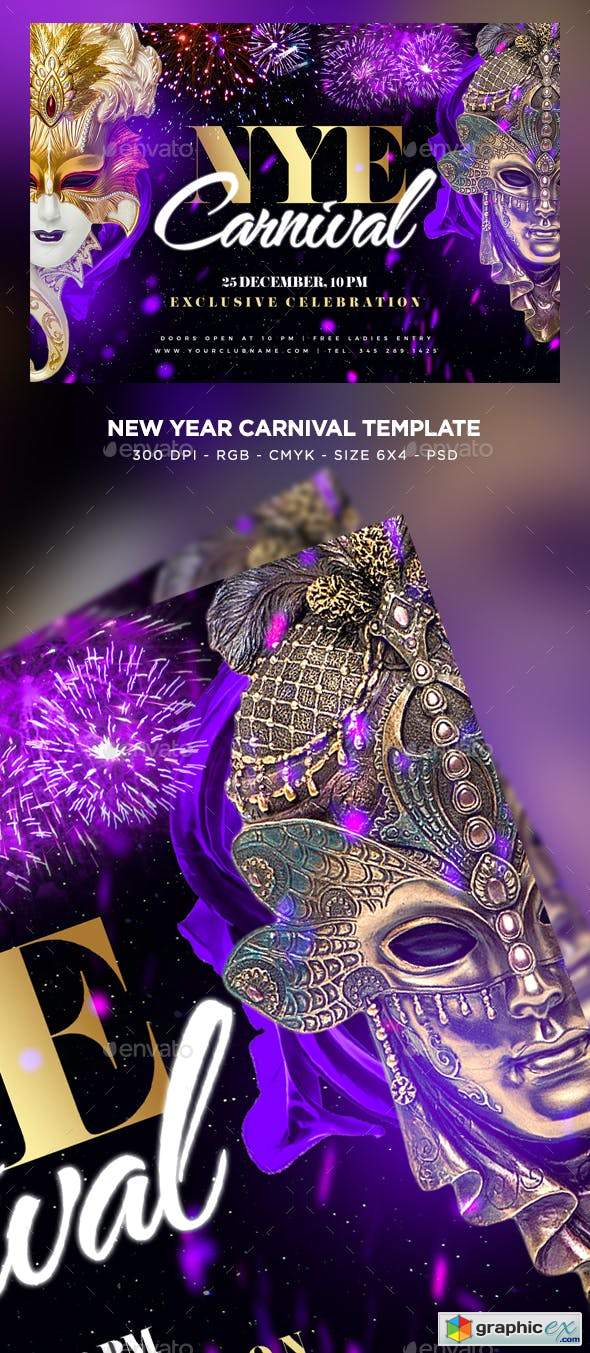 New Year Carnival Flyer